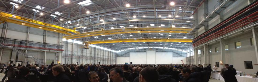 Hall Airbus - Grandes Portes Sectionnelles - Portes Rapides - Lot Coupe Feu